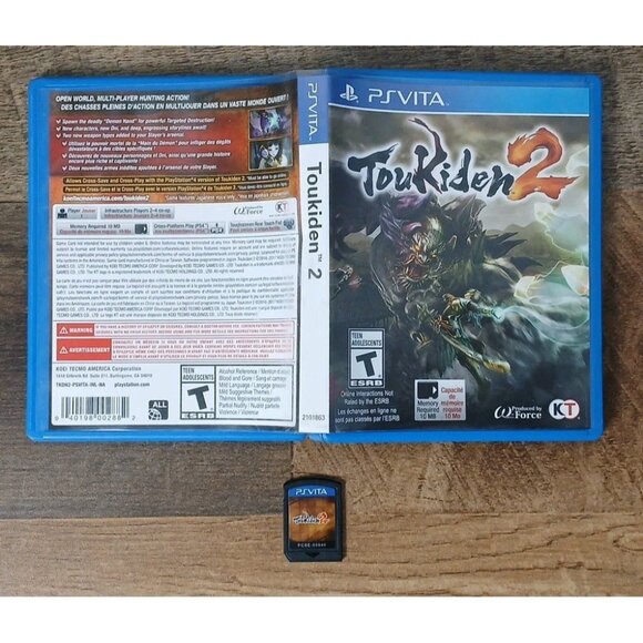 Toukiden 2 (Sony PlayStation Vita Ps vita, 2017) Complete CIB - Tested - Picture 1 of 1